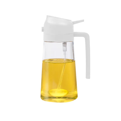 Oil Sprayer Oil Jar Kitchen Household Can Pour Oil Spray Bottle 2In1 Atomized Oil Spray Bottle Oil Spray Bottle Cooking Utensils